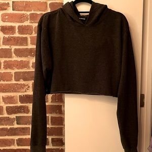 Talentless Cropped Hoodie